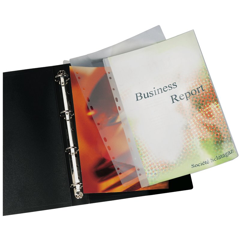 pavo laminating sleeves A4, with perforation, 250 micron, 100 pieces